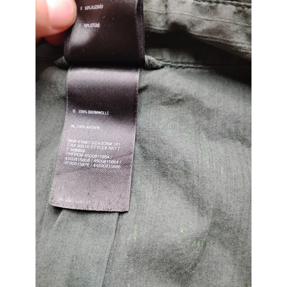 The North Face Shirt Mens XL Green Hiking Button Up